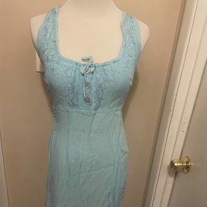 Blue sun dress